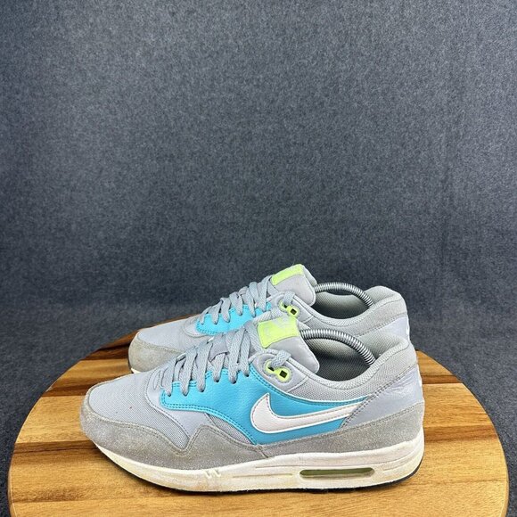 Nike Air Max 1 Essential Wolf Gray Blue White 599820-024 Sz 12 - Picture 6 of 14